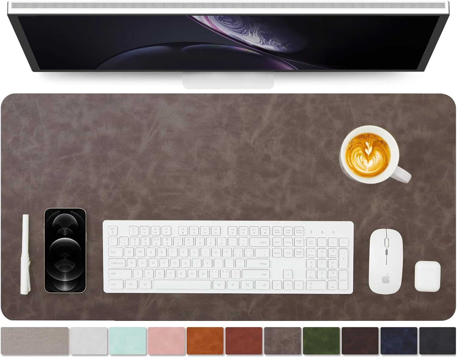 YSAGI Leather Desk Mat - Non-S - đánh giá và giá Leather Desk Pad