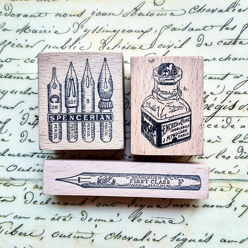 Scrapbooking Stamp Fountain Pe - đánh giá và giá Fountain Pen Bottled Ink